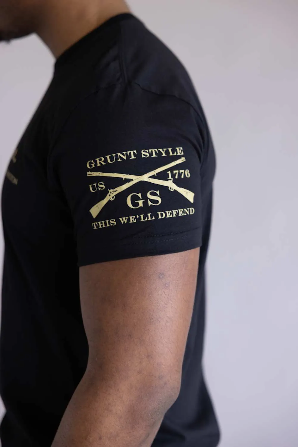 Grunt Style Hold My Beer T-Shirt for Men in Black | GS3832-BLACK sold by Glik’s product image thumbnail 4