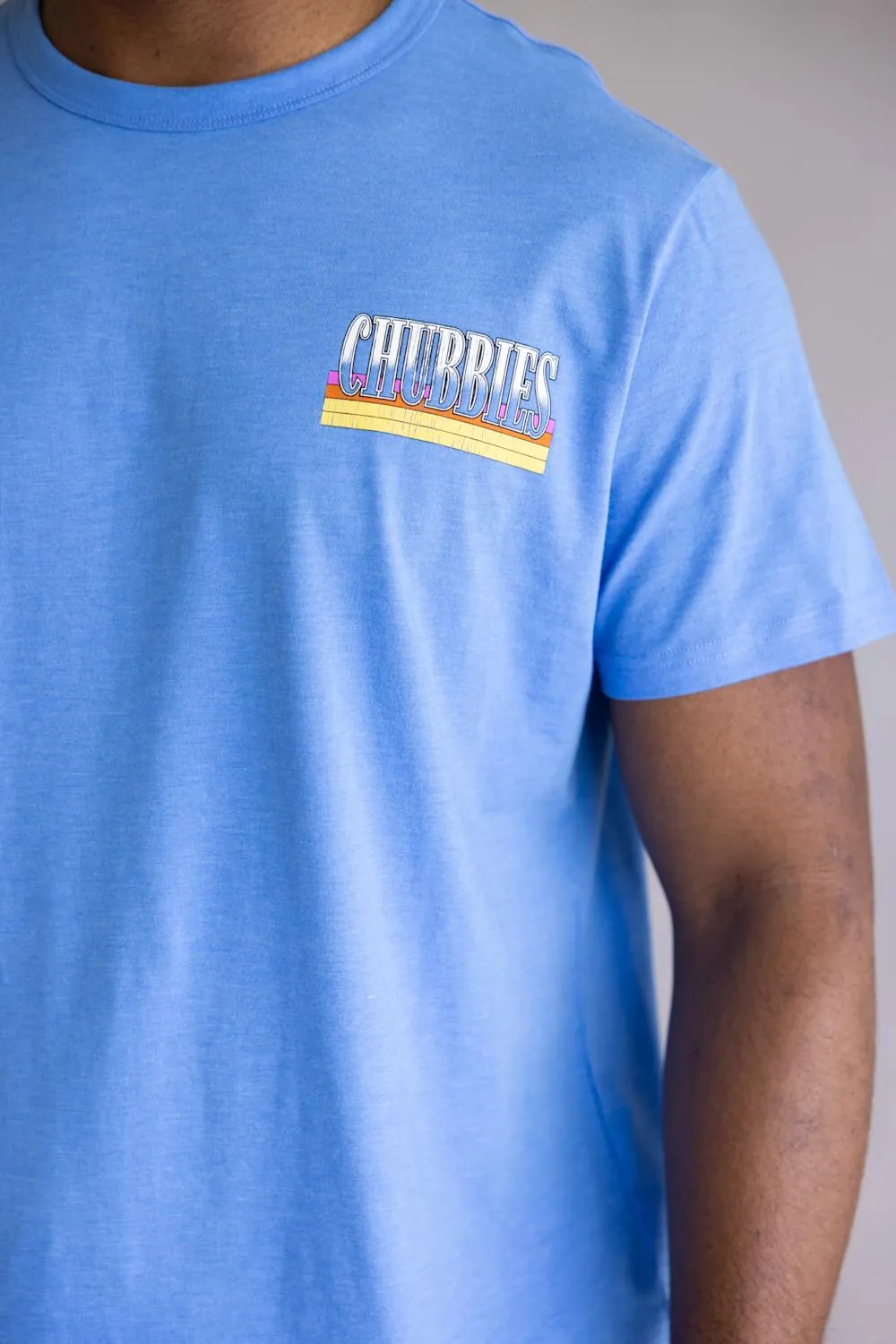 Chubbies The Heck Yes Brother T-shirt for Men in Blue | 502261-21 BLUE sold by Glik’s product image thumbnail 3