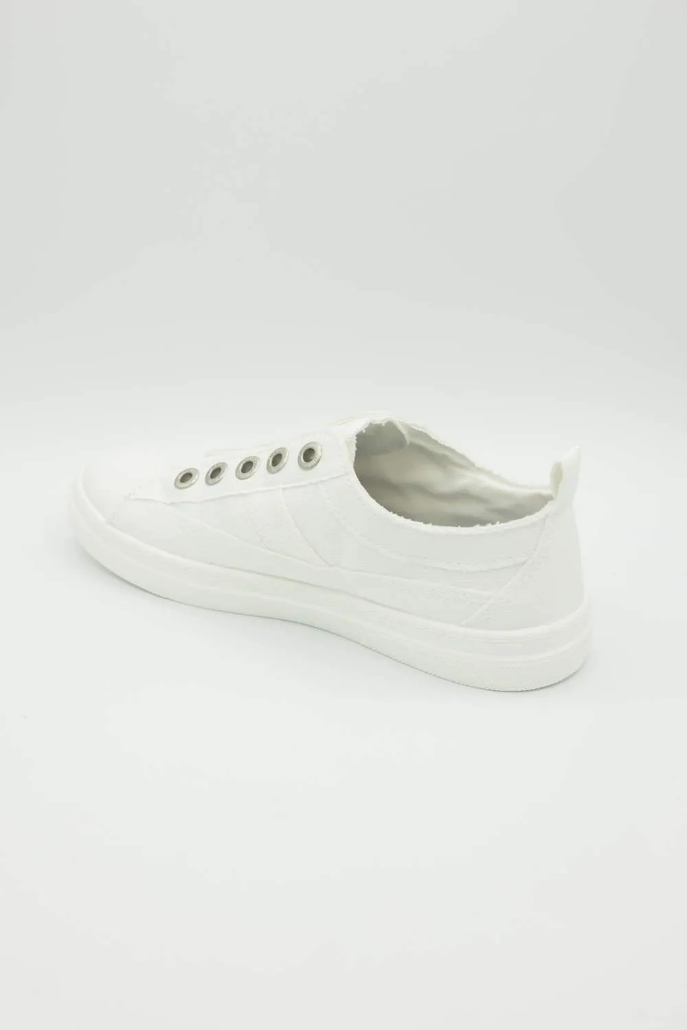 Blowfish Malibu Hangout Slip On Sneakers for Women in White | J8827F3-WHITE sold by Glik’s product image thumbnail 3