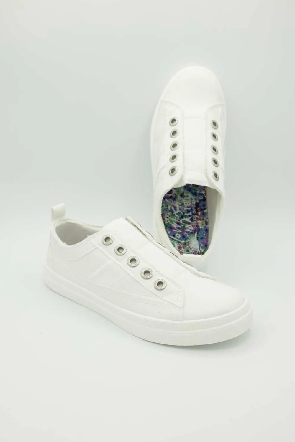 Blowfish Malibu Hangout Slip On Sneakers for Women in White | J8827F3-WHITE sold by Glik’s product image thumbnail 2