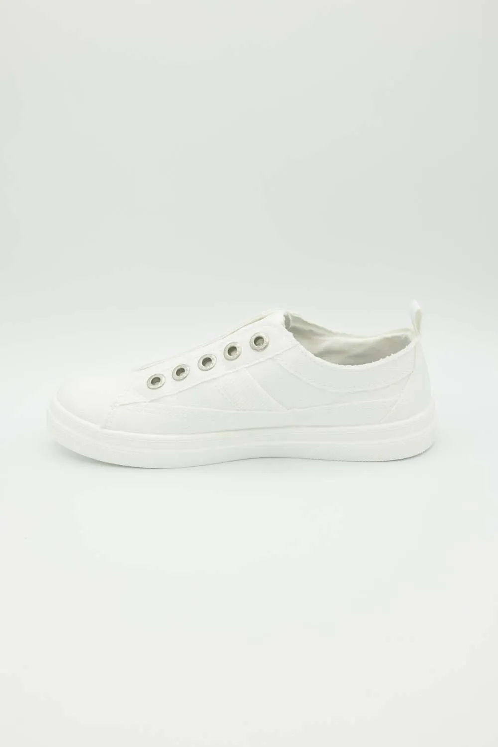 Blowfish Malibu Hangout Slip On Sneakers for Women in White | J8827F3-WHITE sold by Glik’s product image thumbnail 5