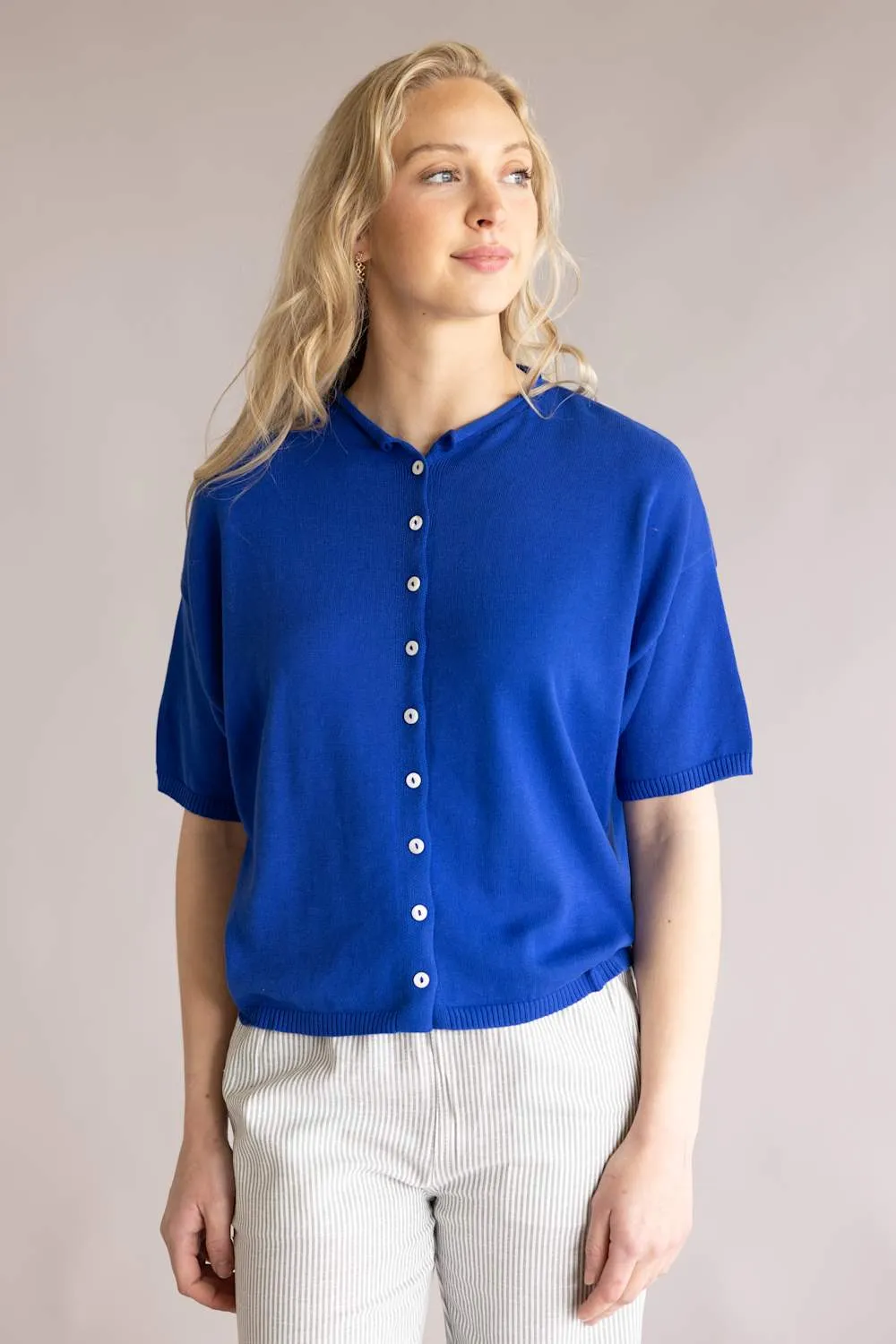 Things Between 1/2 Sleeve Piper Cardigan for Women sold by Glik’s product image thumbnail 3
