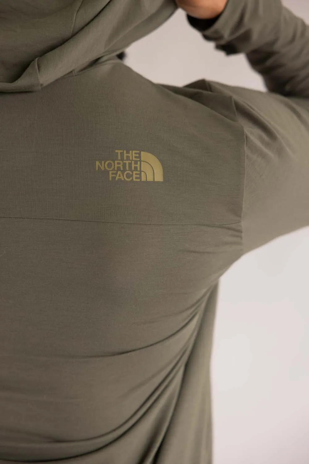 The North Face Adventure Campfire Hoodie in Taupe Green | NF0A8GQ5-21L TPEGRN sold by Glik’s product image thumbnail 4