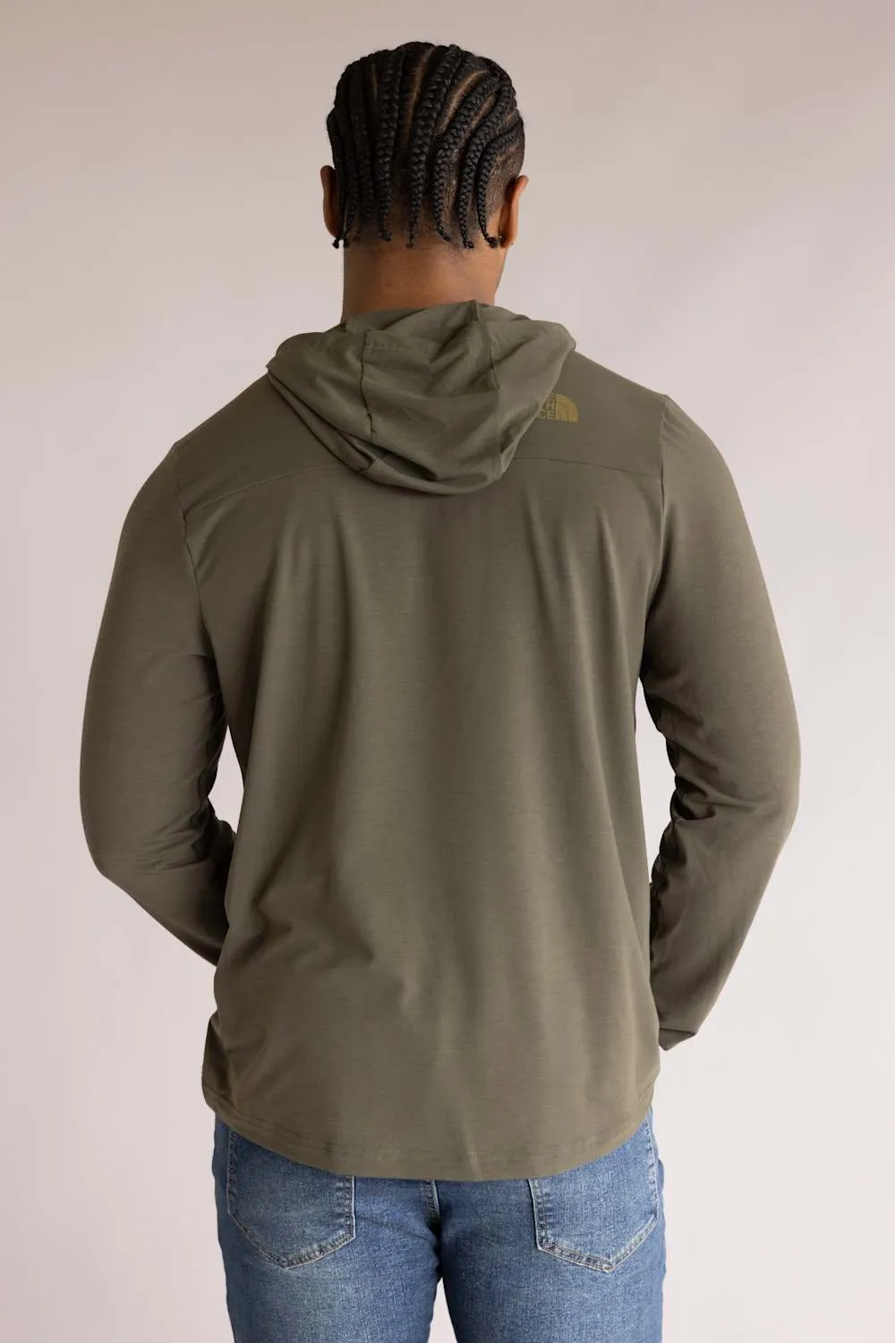 The North Face Adventure Campfire Hoodie in Taupe Green | NF0A8GQ5-21L TPEGRN sold by Glik’s product image thumbnail 3