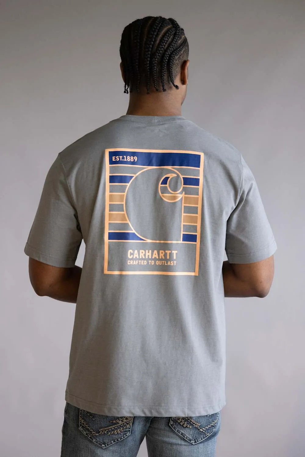 Carhartt Irvine Relaxed Outlast T-Shirt for Men | 107297-E87-ASH sold by Glik’s