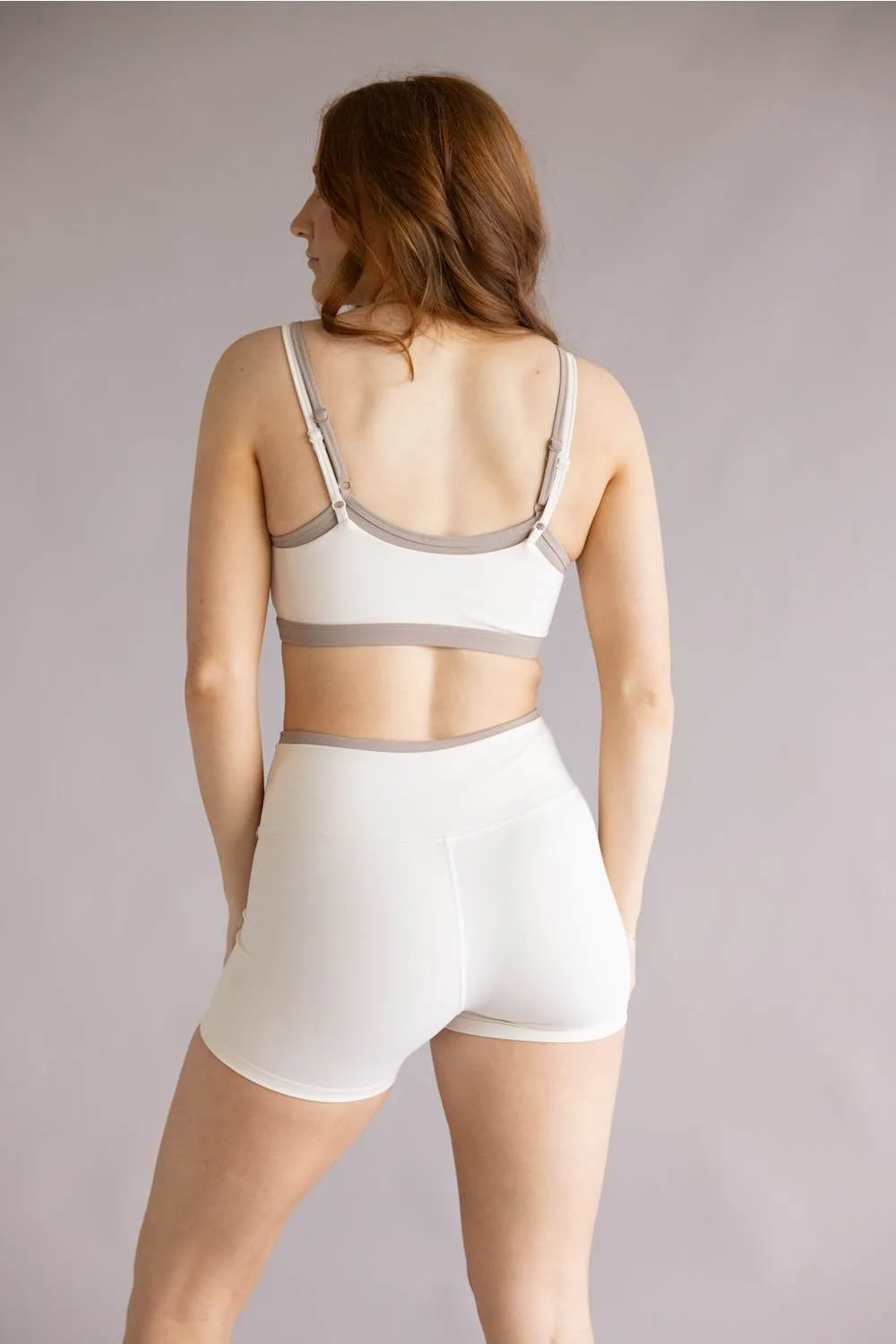 Double Layer Sports Bra for Women in Cream Combo | TP80238-CREAMCOMBO sold by Glik’s product image thumbnail 4