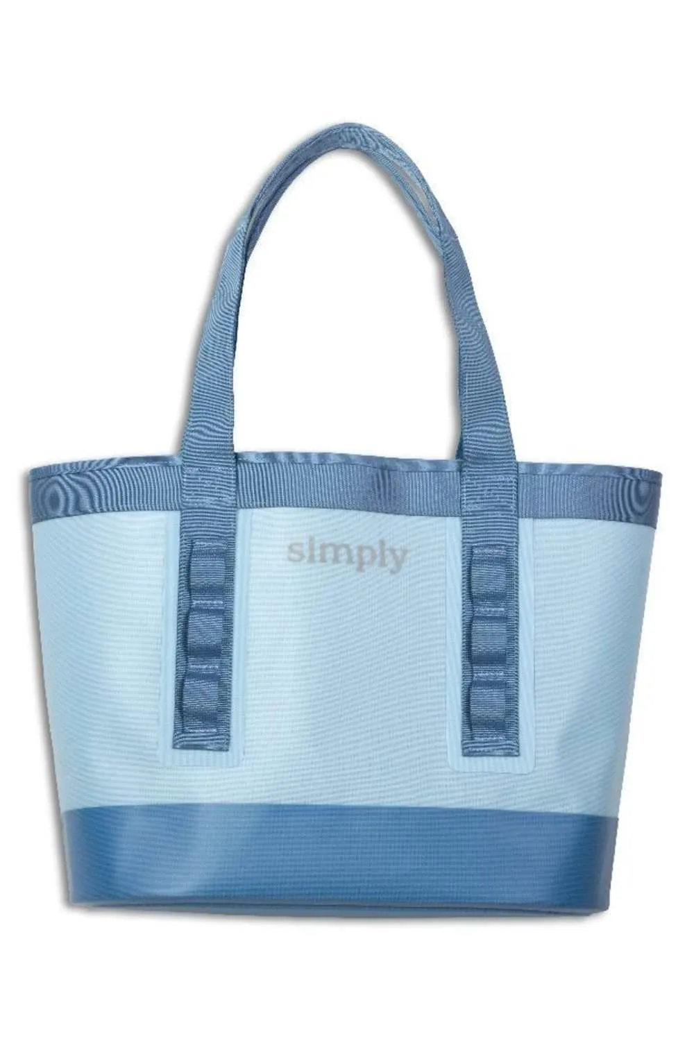 Simply Southern Simply Tough Tote in Blue Tonal | 0126-SIMPLYTOTE-TOUGH-BLUE sold by Glik’s
