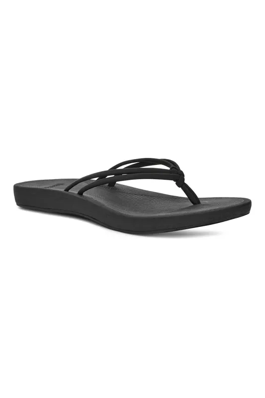 Sanuk Cosmic Sands Sandals for Women in Black | 1152728-BLK sold by Glik’s