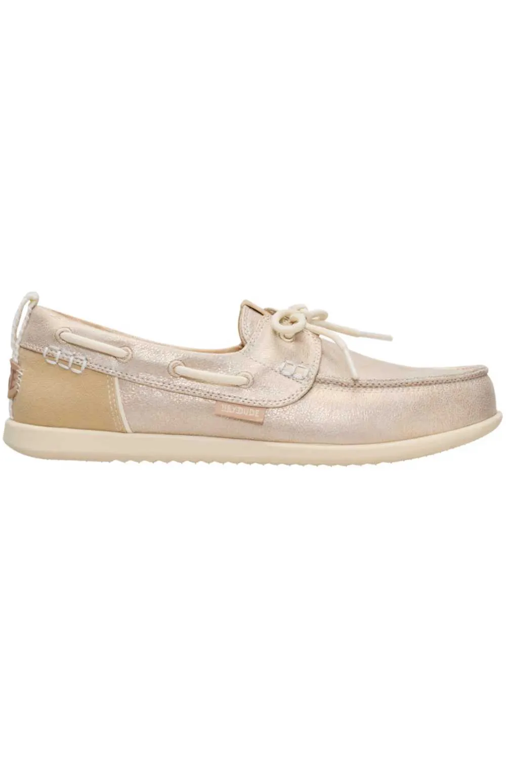 HEYDUDE Women’s Harbor Breeze Lo Classic Shoes in Platinum | 45199-2MY sold by Glik’s product image thumbnail 5