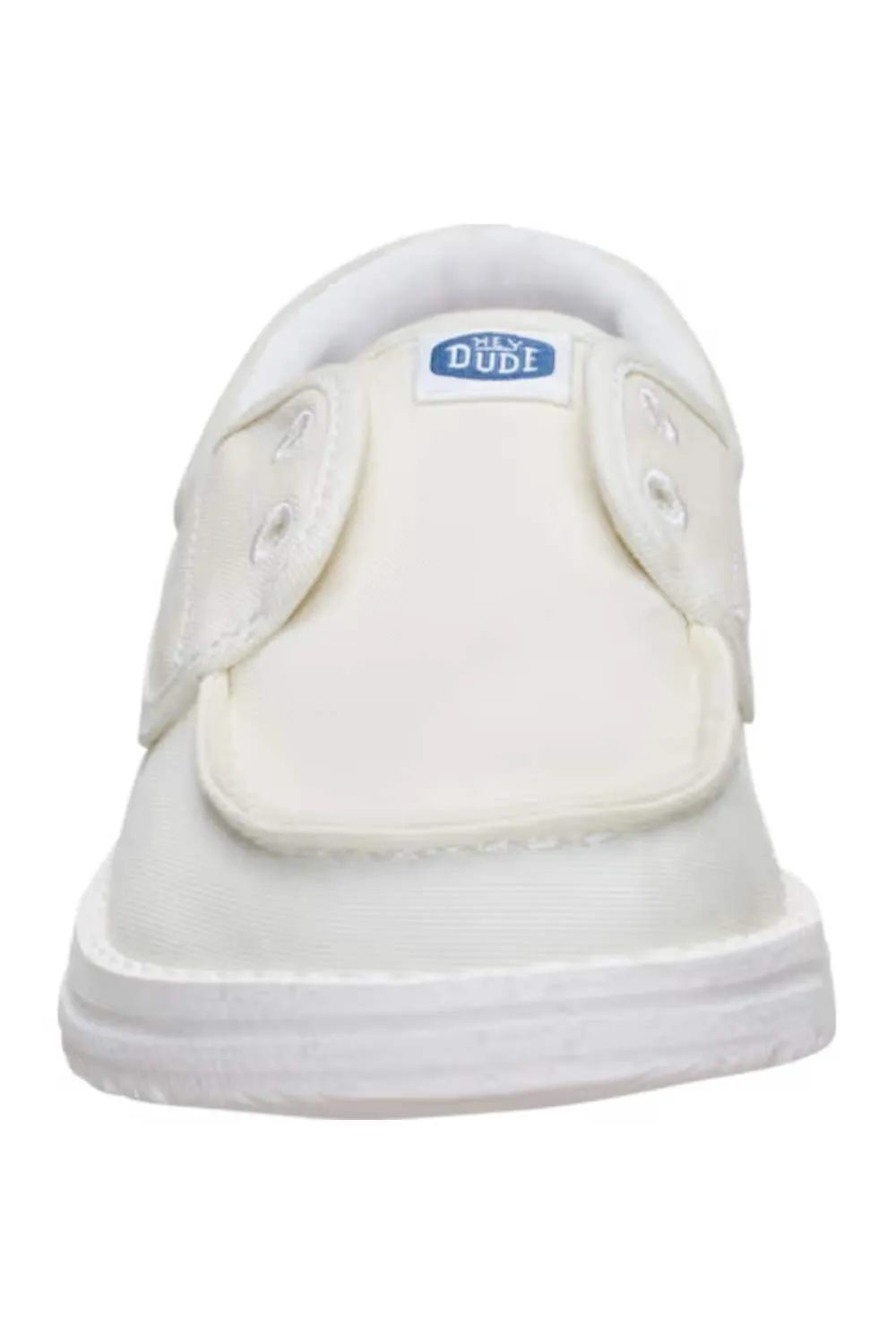 HEYDUDE Women’s Wendy Cru Stretch Canvas Shoes in Snow White | 45154-1WQ sold by Glik’s product image thumbnail 3