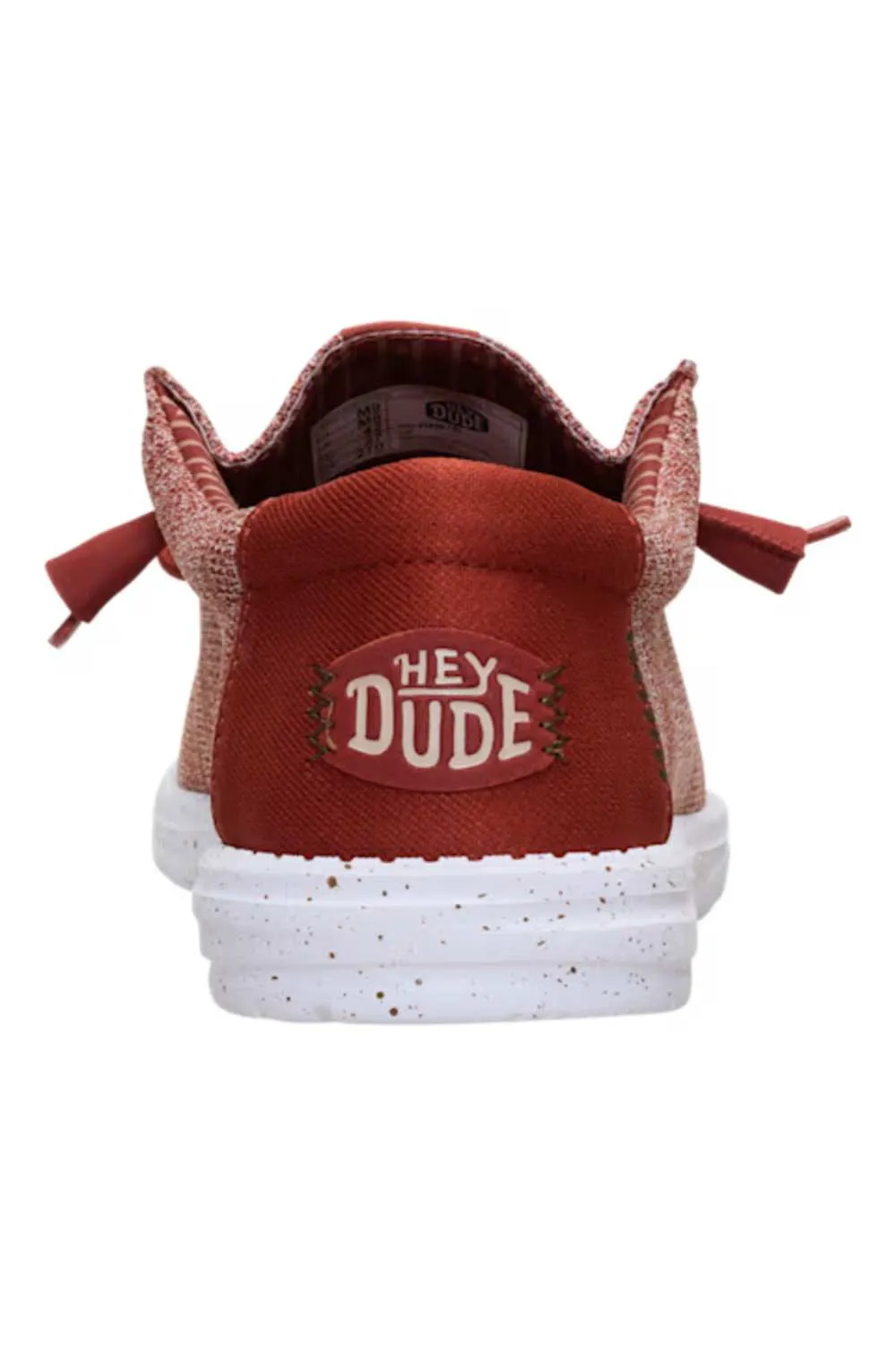 HEYDUDE Men’s Wally Stretch Sox Shoes in Burnt Red/Multi | 41898-2BI sold by Glik’s product image thumbnail 5