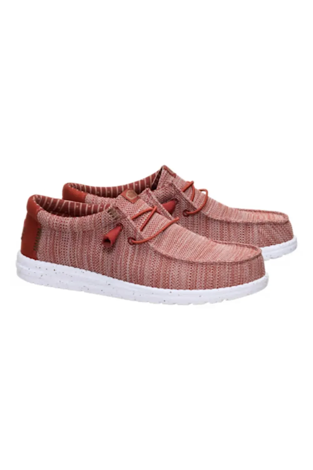 HEYDUDE Men’s Wally Stretch Sox Shoes in Burnt Red/Multi | 41898-2BI sold by Glik’s product image thumbnail 2