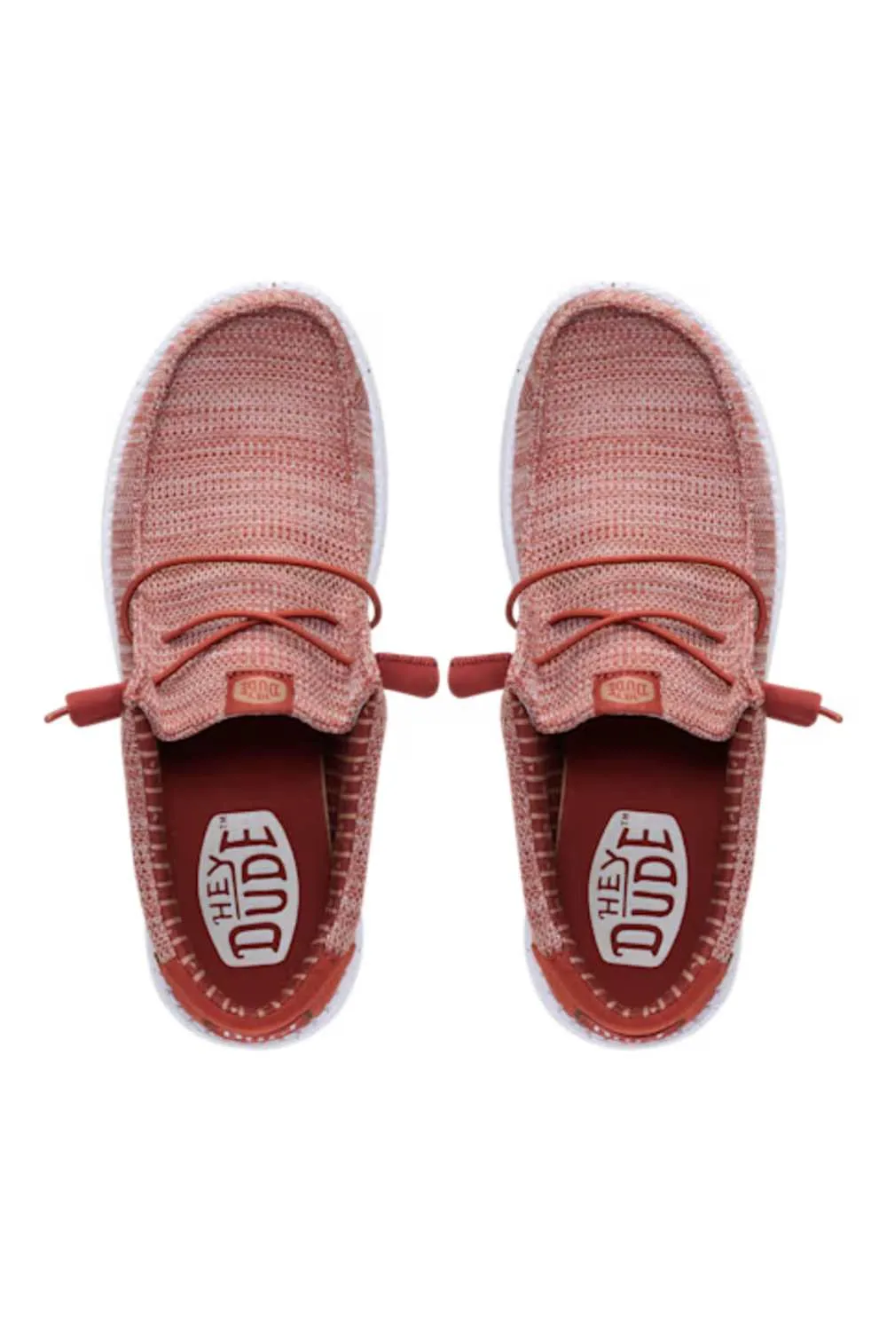 HEYDUDE Men’s Wally Stretch Sox Shoes in Burnt Red/Multi | 41898-2BI sold by Glik’s product image thumbnail 4