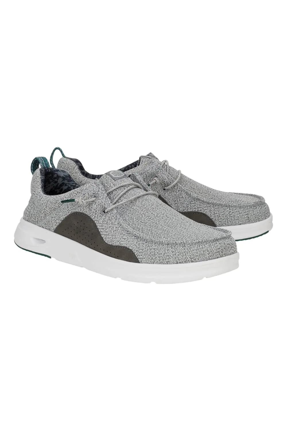 HEYDUDE Men’s Wally Hey2O Mesh Shoes in Grey/Blue | 43145-1UL sold by Glik’s