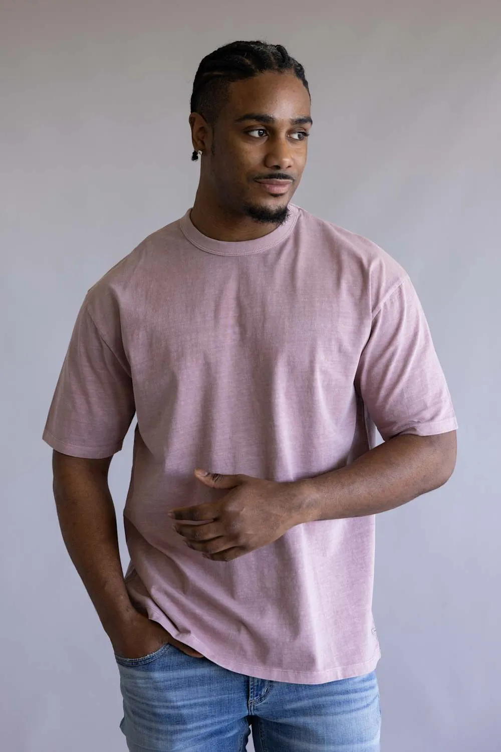 Industrie Del Sur T-Shirt for Men in Berry | MTE31698-BERRY sold by Glik’s