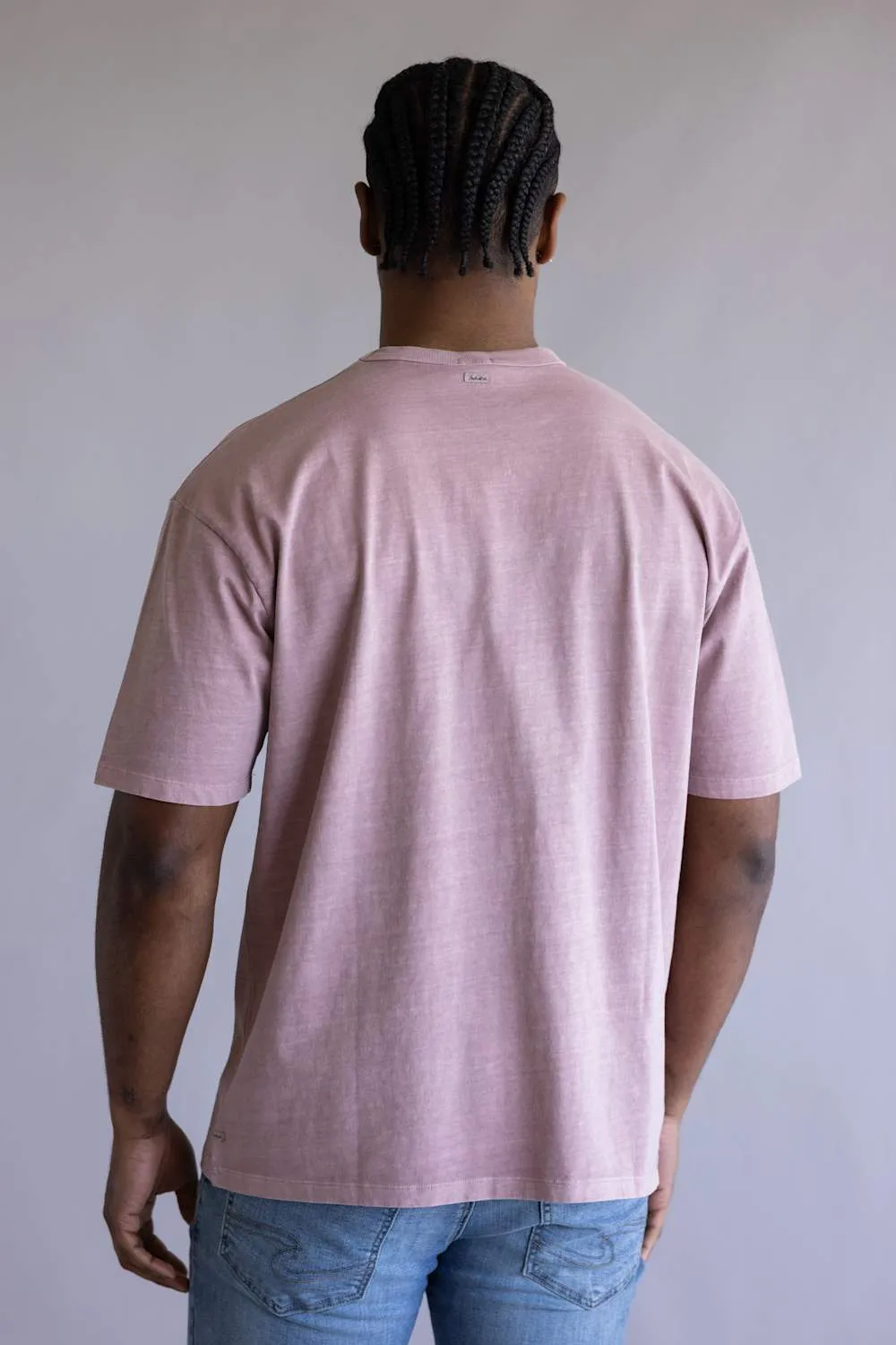 Industrie Del Sur T-Shirt for Men in Berry | MTE31698-BERRY sold by Glik’s product image thumbnail 3