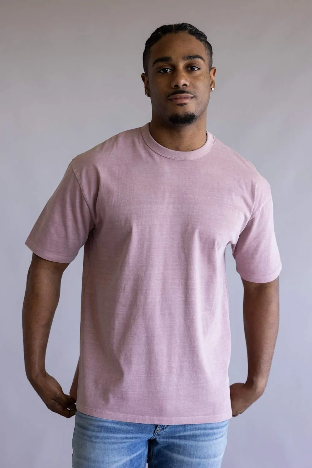 Industrie Del Sur T-Shirt for Men in Berry | MTE31698-BERRY sold by Glik’s product image thumbnail 5