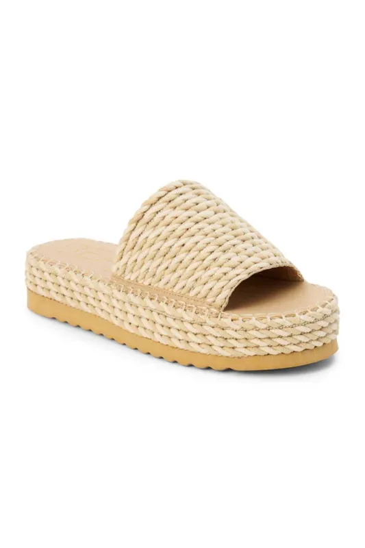 Beach by Matisse Del Mar Platform Sandals for Women in Natural | DEL MAR-NAT ROPE made by Glik’s