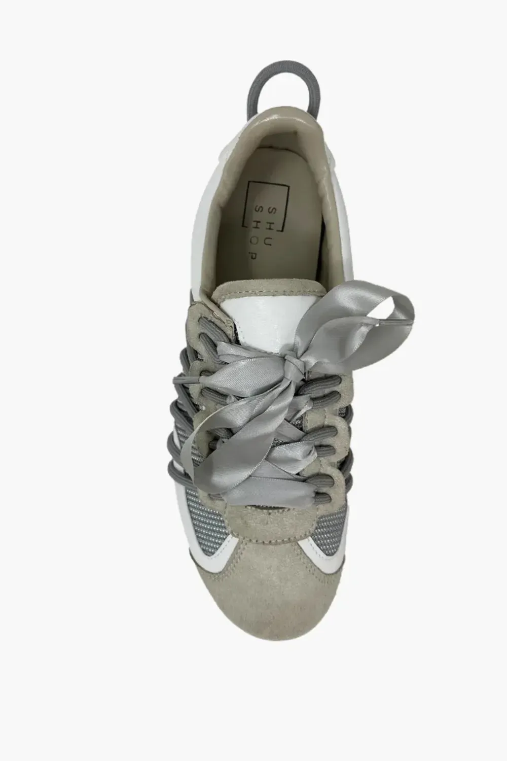 Shu Shop Sheryl Ballet Sneakers for Women in Light Grey | SHERYL-055 LIGHT GREY sold by Glik’s product image thumbnail 3