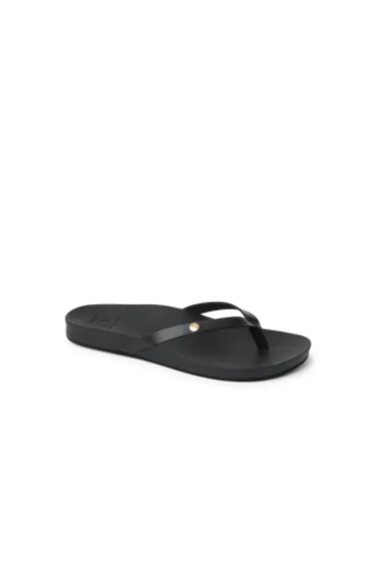 Reef Vista Ivy Flip Flop for Women in Black | CJ9157 made by Glik’s