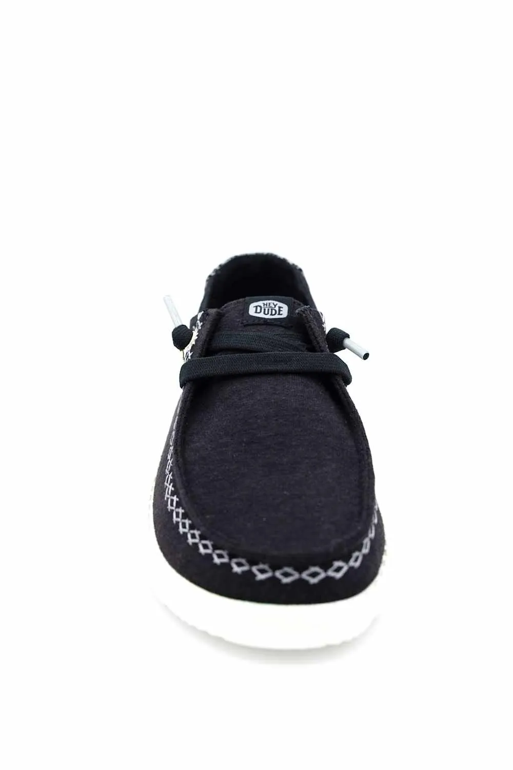 HEYDUDE Womens Wendy Break Surf Jersey Shoes in Black Multi | 45217-0C4 sold by Glik’s product image thumbnail 3