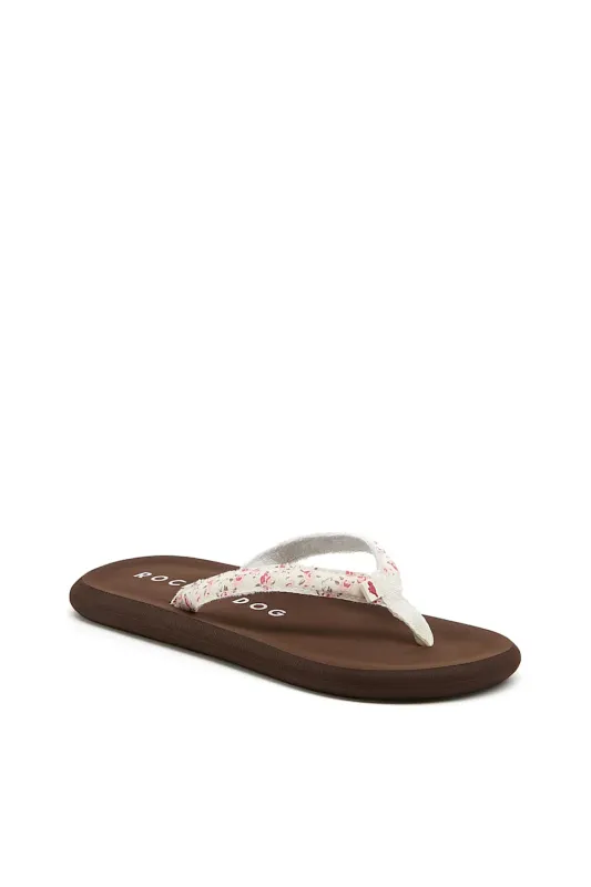 Rocket Dog Sunset Slim Flip Flops for Women in Natural Rose | SUNSETSLIM-ROSE made by Glik’s