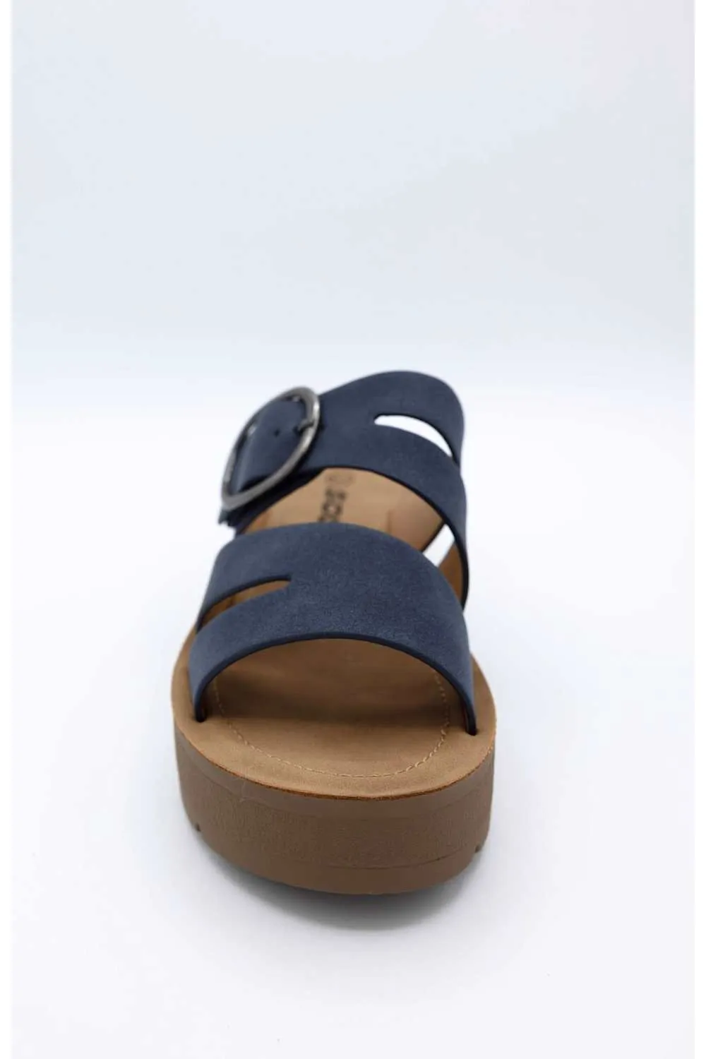 Soda Hanson Platform Sandals for Women in Navy | HANSON-S NAVY sold by Glik’s product image thumbnail 3