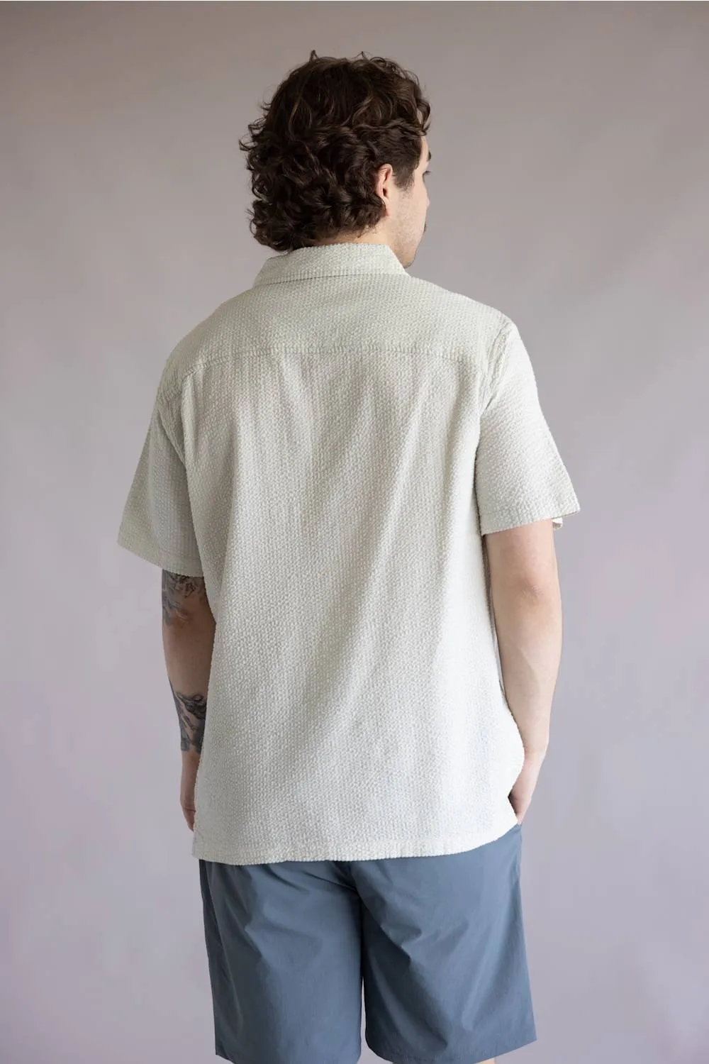 Kuhl Kastaway Button Up Shirt for Men in Feather Grey | 7542-FEATHER GREY sold by Glik’s product image thumbnail 3