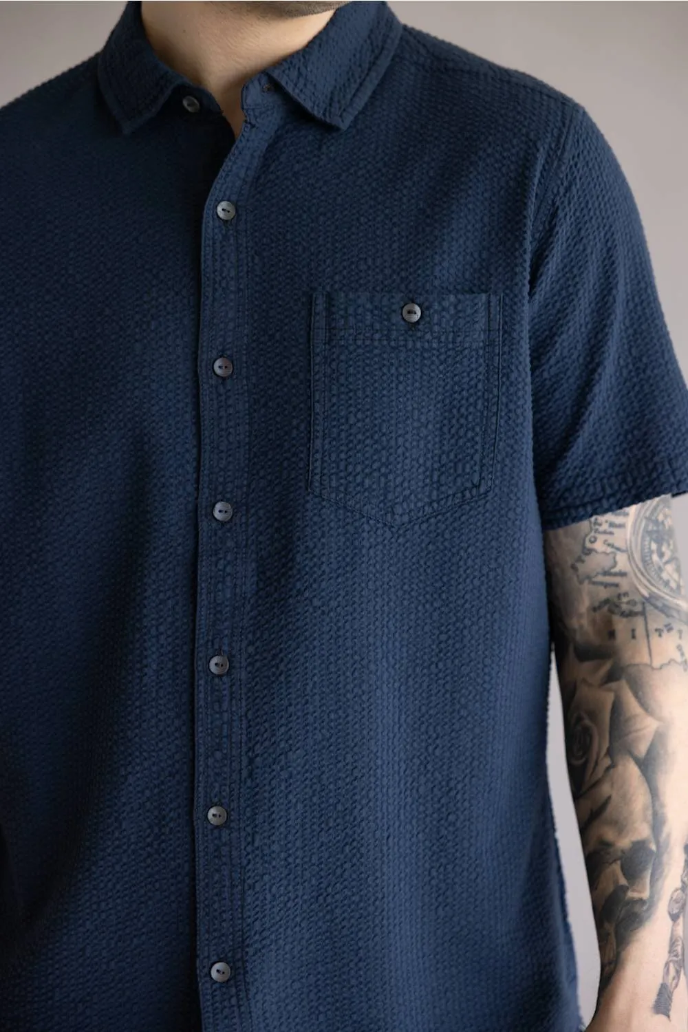 Kuhl Kastaway Button Up Shirt for Men in Pirate Blue | 7542-PIRATE BLUE sold by Glik’s product image thumbnail 2