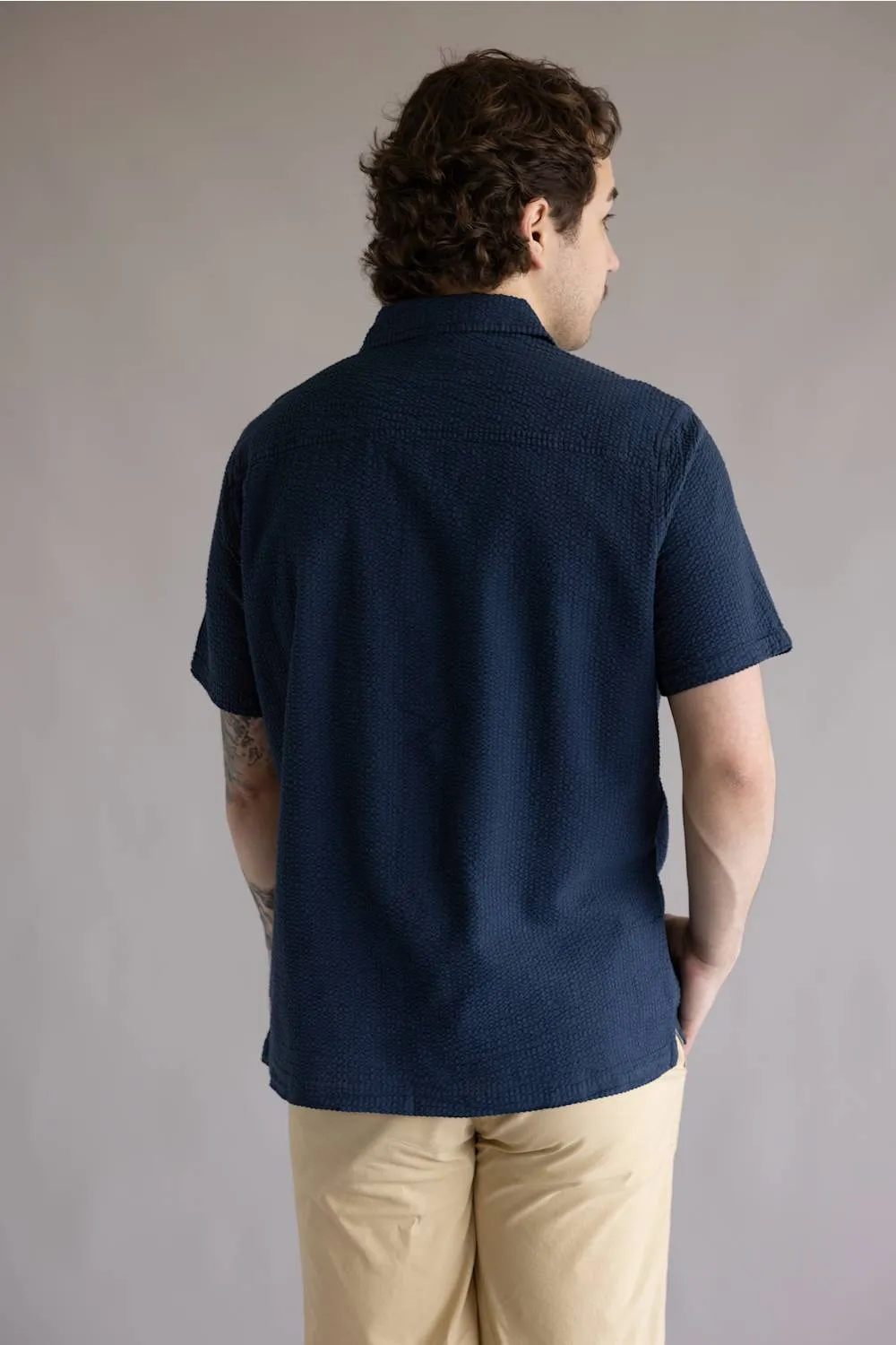 Kuhl Kastaway Button Up Shirt for Men in Pirate Blue | 7542-PIRATE BLUE sold by Glik’s product image thumbnail 3