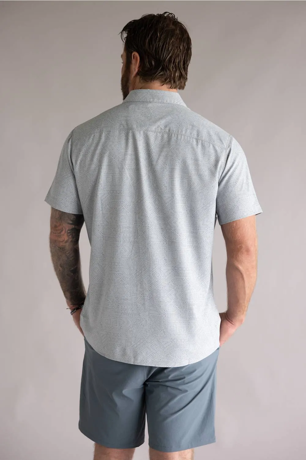 Kuhl Persuadr Button Up Shirt for Men in Ash | 7428-ASH sold by Glik’s product image thumbnail 3