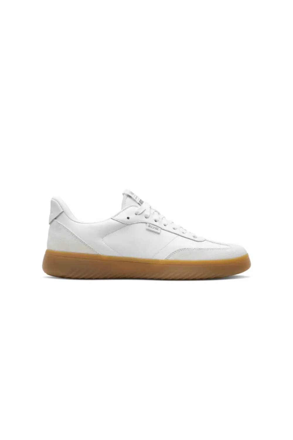 Kizik Camden Sneakers for Men in White | MCAM2601-WHITE/GUM sold by Glik’s product image thumbnail 5