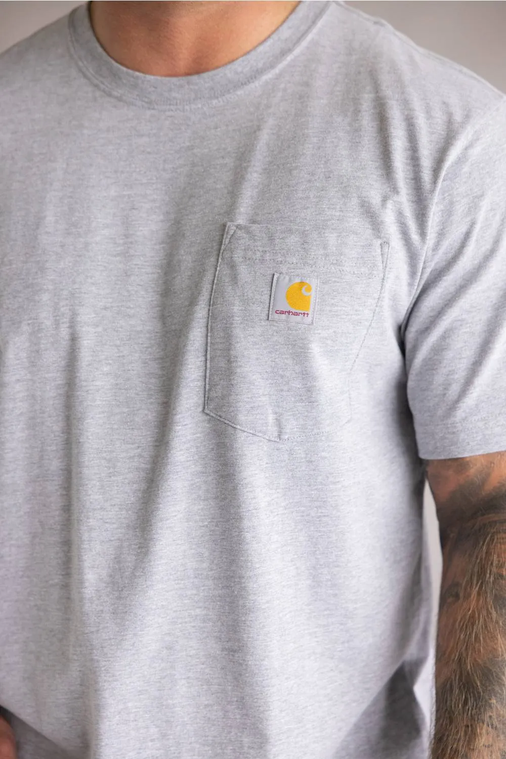 Carhartt Relaxed Horse T-Shirt for Men in Gray | 107292-034-GRAY sold by Glik’s product image thumbnail 4