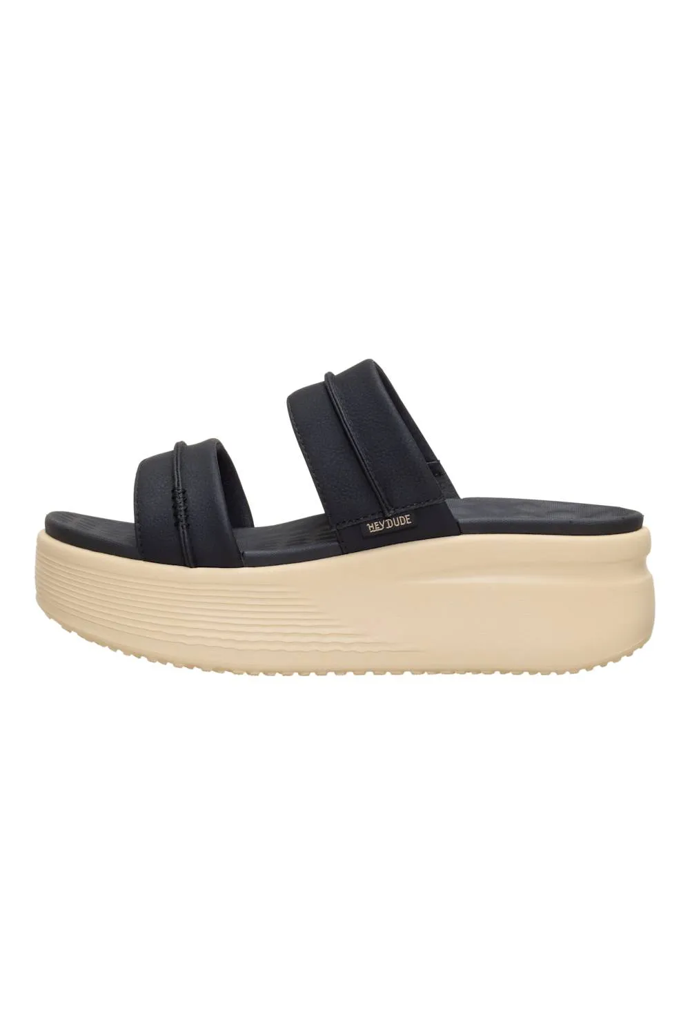 HEYDUDE Women’s Austin Slide Classic in Black | 45256-001 sold by Glik’s product image thumbnail 4