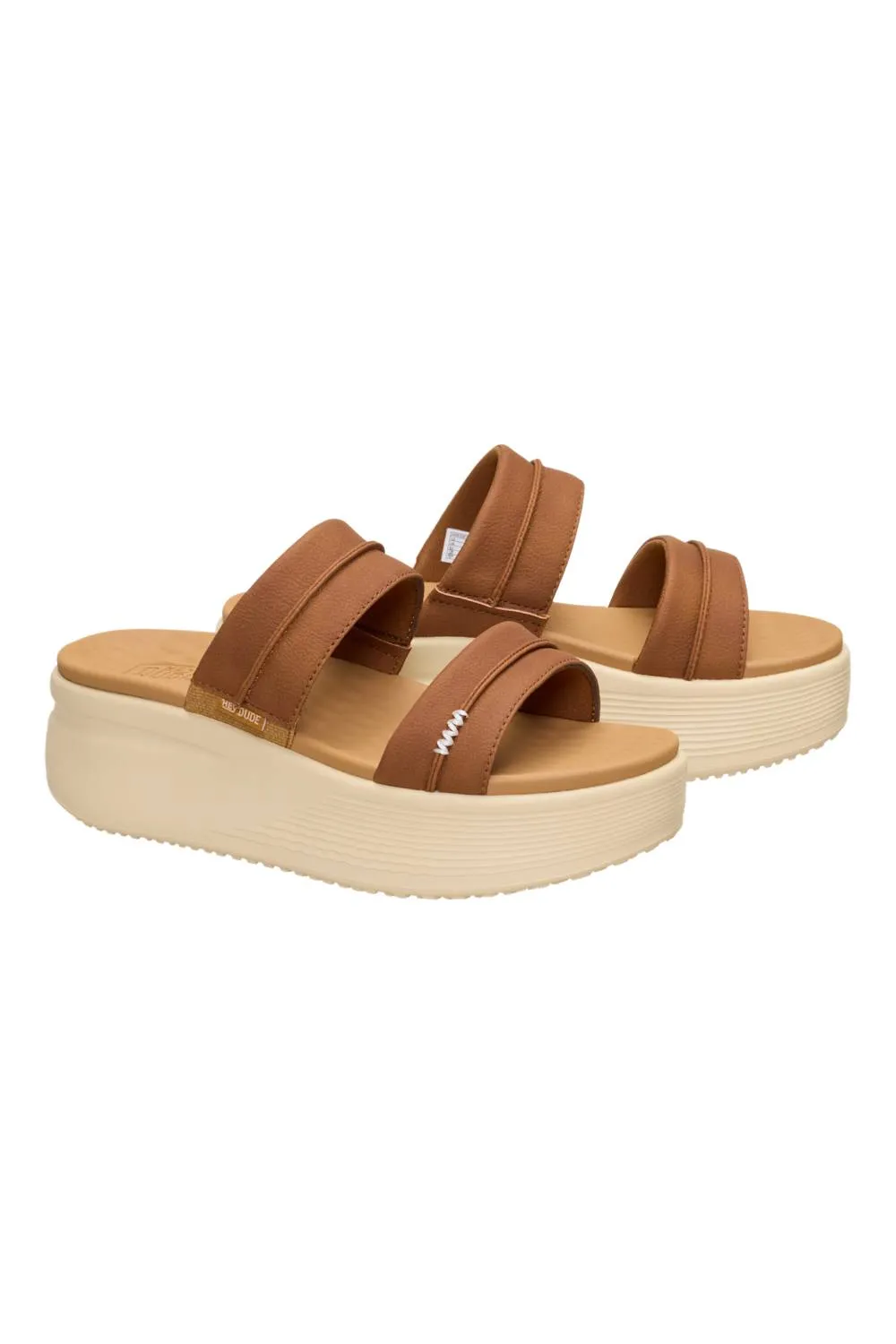 HEYDUDE Women’s Austin Slide Classic in Cognac | 45256-21N sold by Glik’s product image thumbnail 3