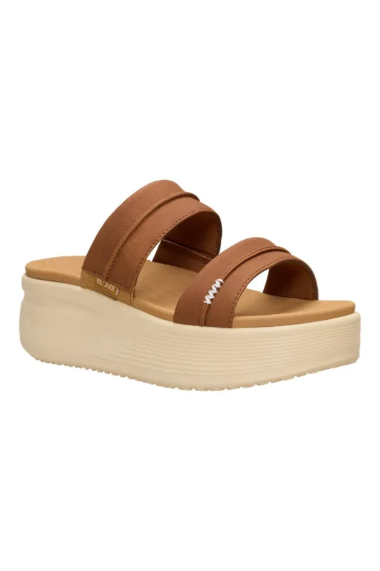 HEYDUDE Women’s Austin Slide Classic in Cognac | 45256-21N made by Hey Dude