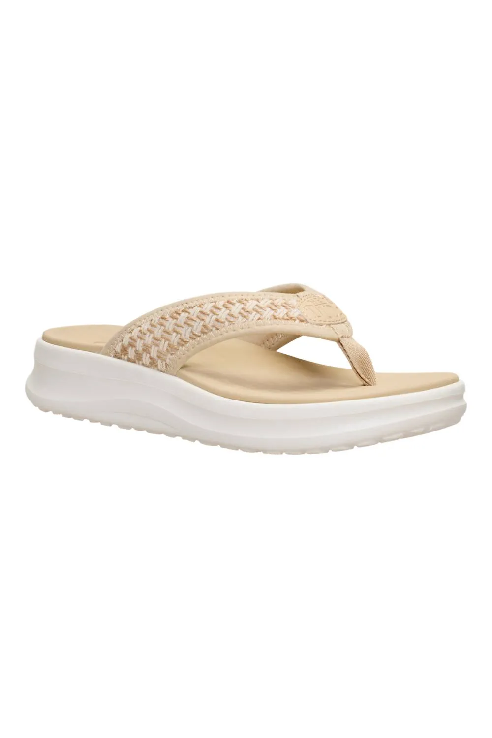 HEYDUDE Women’s Tide Flip in Irish Cream | 44443-0OI sold by Glik’s