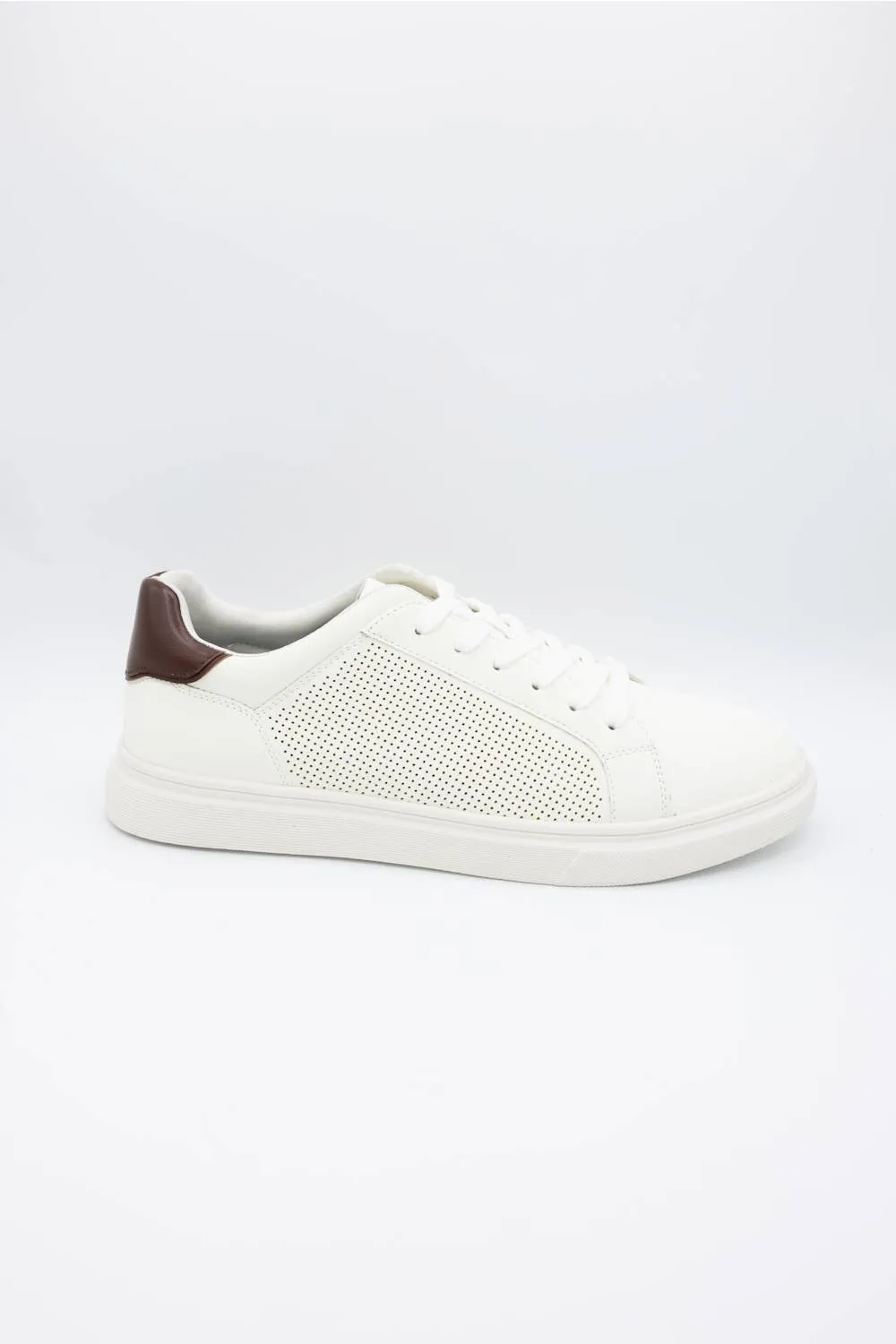 Steve Madden Philip Lace Up Sneakers for Men in White | MPHILIP-WHITE sold by Glik’s product image thumbnail 3