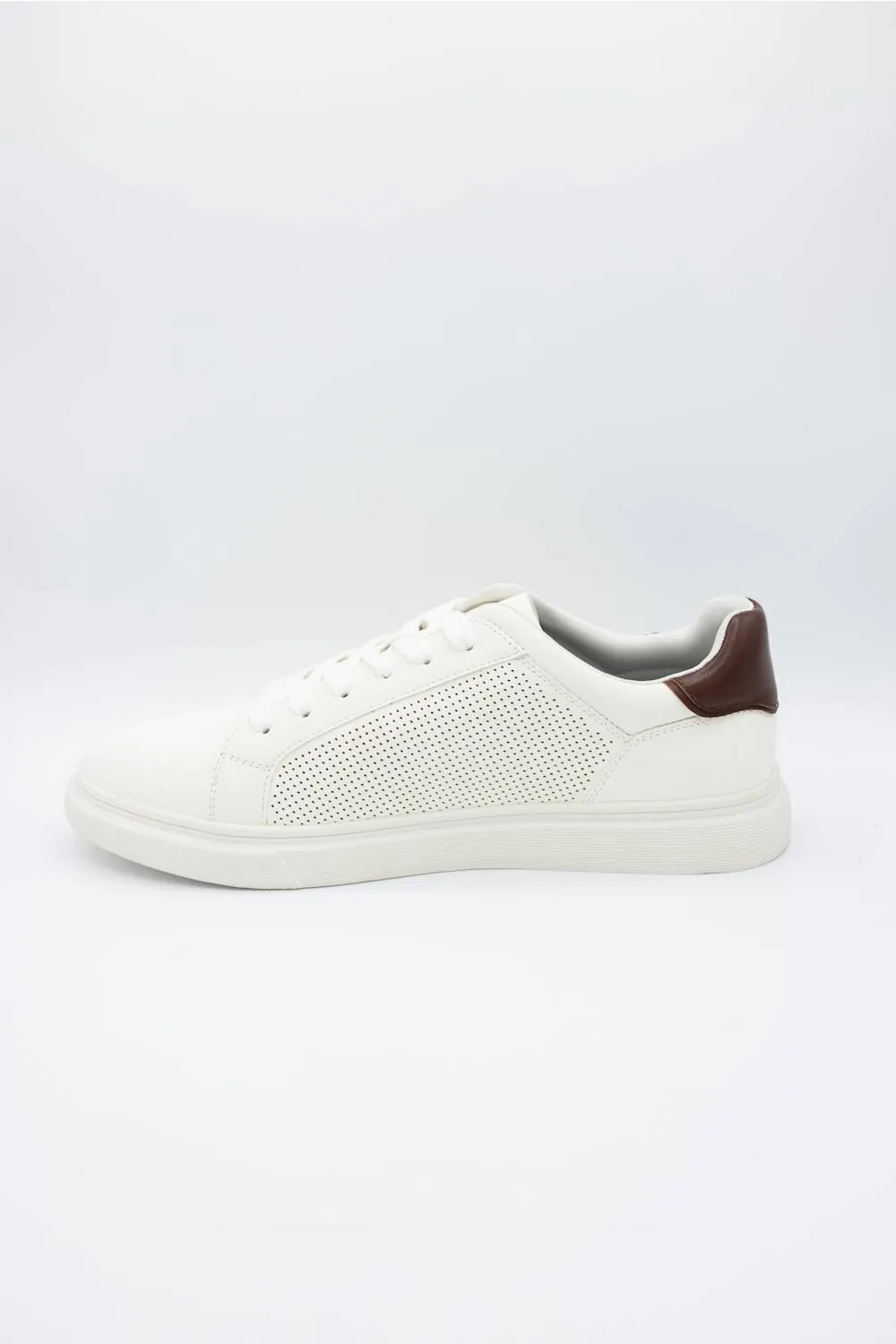 Steve Madden Philip Lace Up Sneakers for Men in White | MPHILIP-WHITE sold by Glik’s product image thumbnail 4