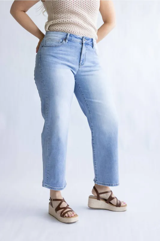 Mica Mid Rise Straight Jeans for Women | MDP-T3860 made by Mica Denim