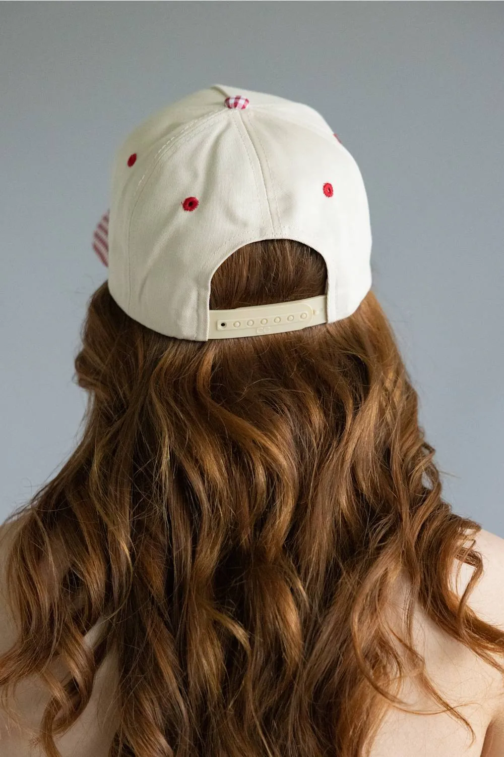 American Way Trucker Hat for Women | TCM0220-RED sold by Glik’s product image thumbnail 3