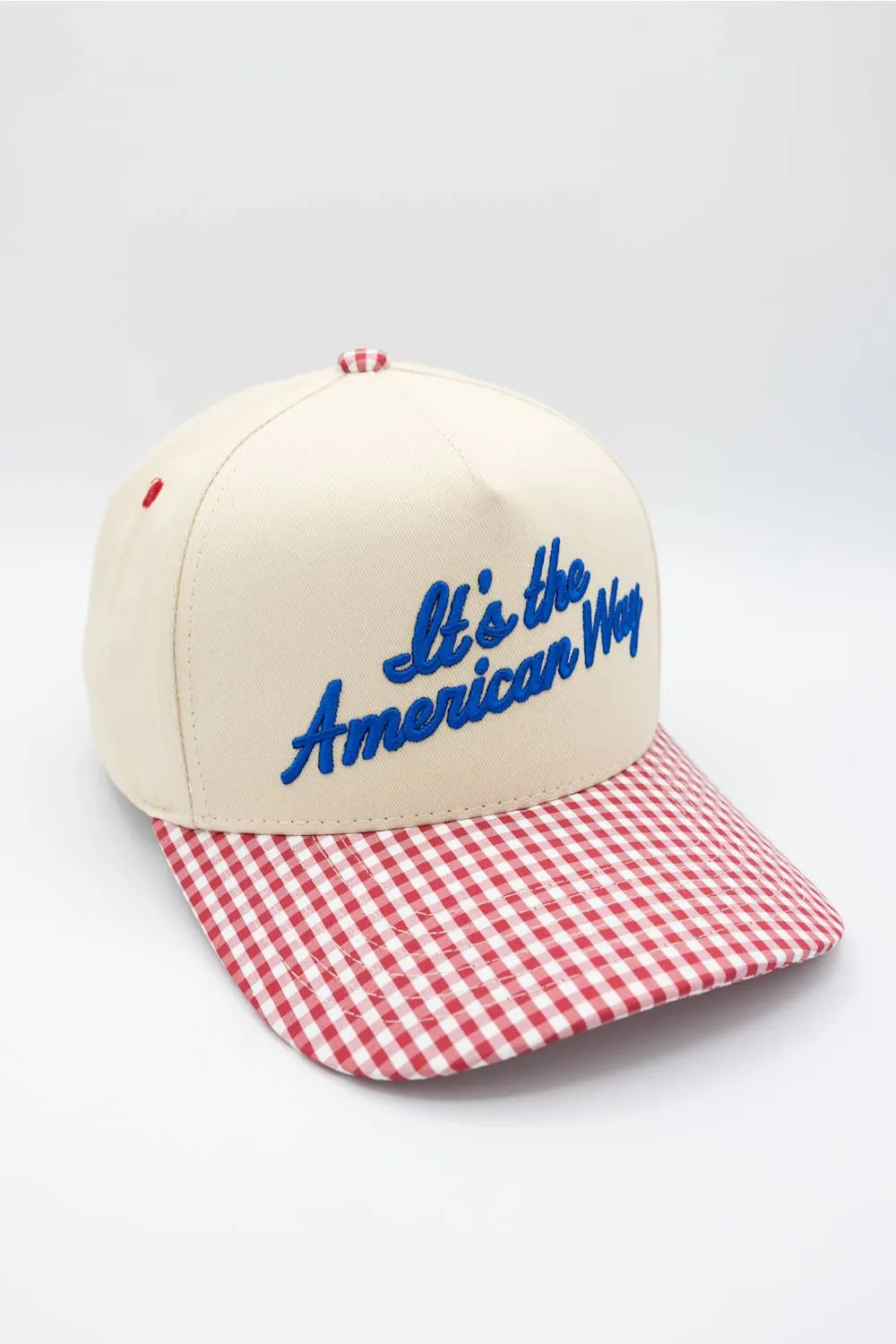 American Way Trucker Hat for Women | TCM0220-RED sold by Glik’s product image thumbnail 4