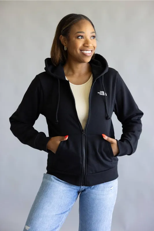 The North Face Evolution Simple Dome Full Zip Hoodie for Women in Black | NF0A8EU0-JK3 made by Glik’s