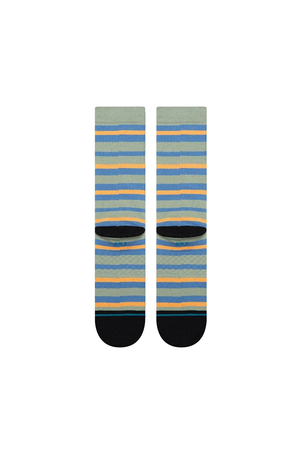 Stance Brett Crew Socks for Men in Light Green | A556A26BRE-LTG-GREEN sold by Glik’s product image thumbnail 3