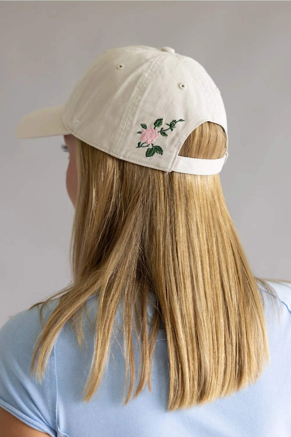 47 New York Yankees Bryony Clean Up Hat in Bone | B-BRYNY17GWS-BN sold by Glik’s product image thumbnail 4