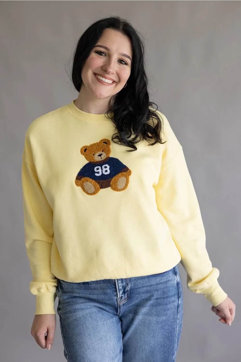 Reflex Bear Chenille Crewneck Sweatshirt for Women sold by Glik’s product image thumbnail 2