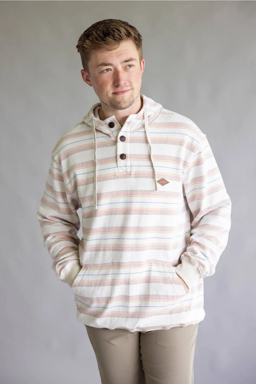 Billabong Rancho Pullover Hoodie for Men in Oatmeal sold by Glik’s product image thumbnail 4