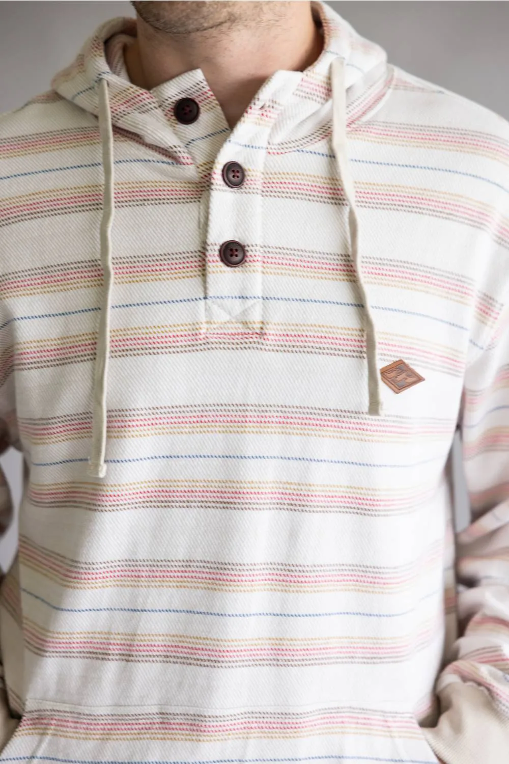 Billabong Rancho Pullover Hoodie for Men in Oatmeal sold by Glik’s product image thumbnail 2