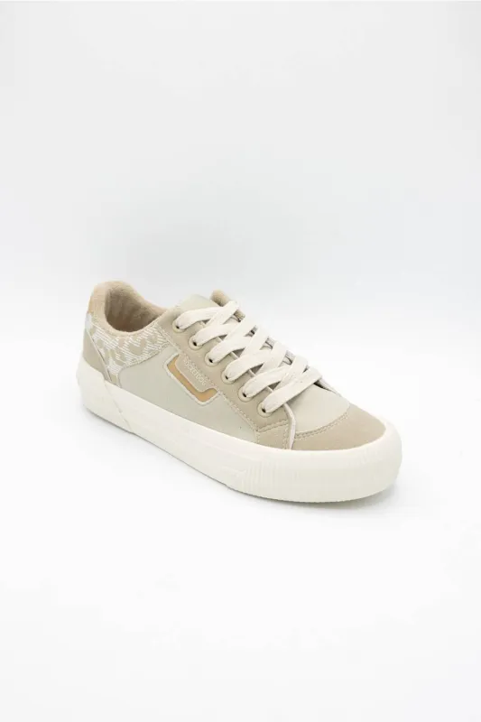 Rocket Dog Cheery Color Block Sneakers for Women in Leopard | CHEERYBLOCKED-CAMEL made by Glik’s
