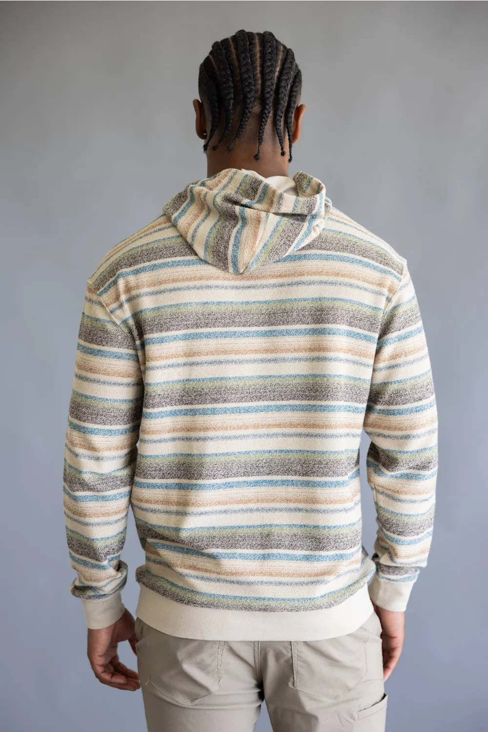 Quiksilver Great Otway Hoodie for Men in Twill | QS000047-TWL-TWILL sold by Glik’s product image thumbnail 4